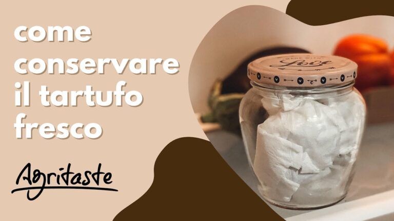 Come Conservare il Tartufo Nero in Modo Ottimale