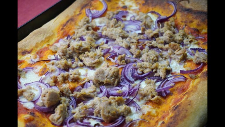 Deliziose Ricette di Pizza da Asporto con Tonno e Cipolla