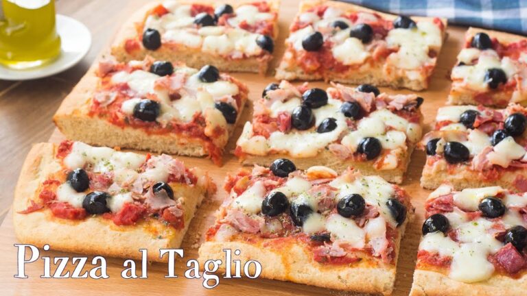 Contorni Perfetti per la Pizza al Taglio