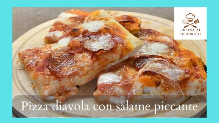Ricette Facili per Pizza con Salame