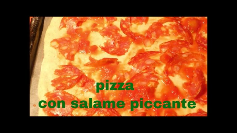 Tradizionali Ricette di Pizza con Salame