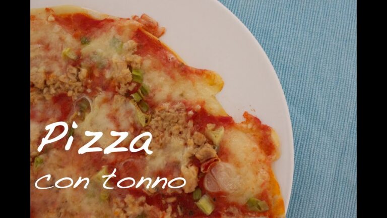 Come riscaldare correttamente la pizza tonno e cipolla